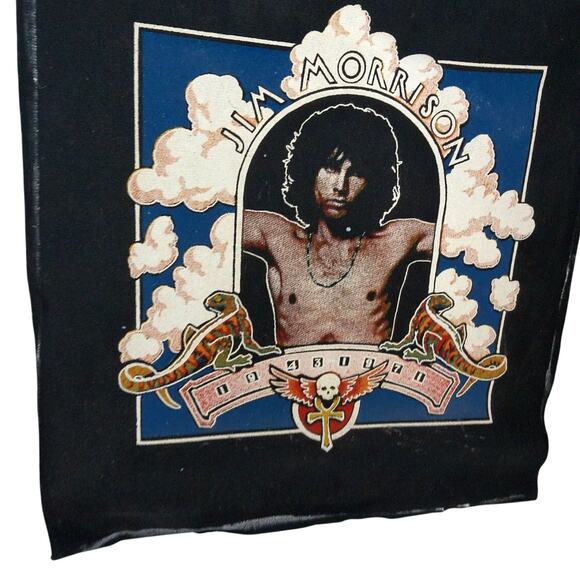 Vintage Jim Morrison The Doors 1943-1971 Fabric T Shirt Poster - Picture 3 of 9